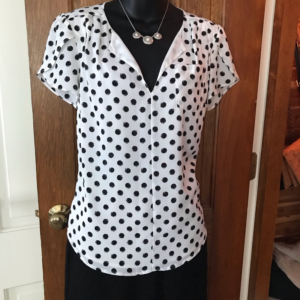 41 Hawthorn Polka Dot Blouse